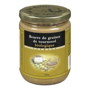 Beurre de graines de tournesol du Canada bio 500g