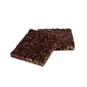 Chocolat; Carrés 70% café et quinoa soufflé bio 200g