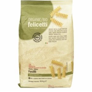 Pâtes: Fusilli de blé bio 340g